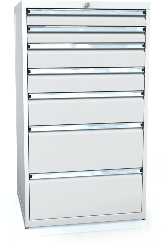 Drawer cabinet 1240 x 710 x 600 - 7x drawers